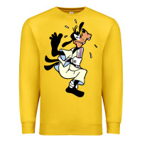 Lemon day gift for cartoon goofy character Premium Sweatshirt - maiPhamDesign