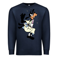 Navy day gift for cartoon goofy character Premium Sweatshirt - maiPhamDesign