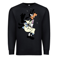 Black day gift for cartoon goofy character Premium Sweatshirt - maiPhamDesign