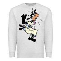 Oatmeal Heather day gift for cartoon goofy character Premium Sweatshirt - maiPhamDesign