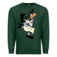 Sports Green day gift for cartoon goofy character Premium Sweatshirt - maiPhamDesign