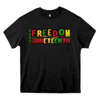 Black freedom juneteenth Heavy Core Tee - CowGirlArtShop
