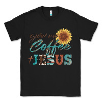 Black give me coffee and jesus Classic Tee - Artiststas