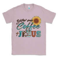 Lilac give me coffee and jesus Classic Tee - Artiststas