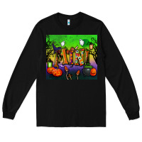 Black halloween mini tumbler Long Sleeve Tee - BundleAndBundleShop