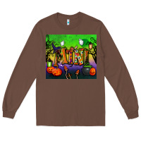 Chestnut halloween mini tumbler Long Sleeve Tee - BundleAndBundleShop