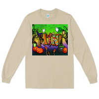 Mushroom halloween mini tumbler Long Sleeve Tee - BundleAndBundleShop