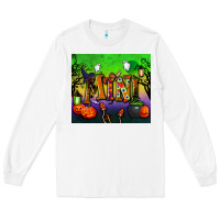 White halloween mini tumbler Long Sleeve Tee - BundleAndBundleShop