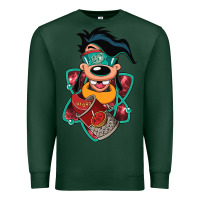 Sports Green animal the goofy movie cartoon Premium Sweatshirt - maiPhamDesign