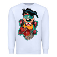 White animal the goofy movie cartoon Premium Sweatshirt - maiPhamDesign
