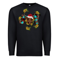 Black joy Sunflower Premium Sweatshirt - JahusDesignShop
