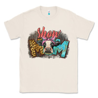 Natural Show mom cow Classic Tee - CowGirlArtShop