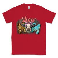 Red Show mom cow Classic Tee - CowGirlArtShop