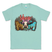 Seafoam Show mom cow Classic Tee - CowGirlArtShop