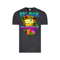 Vintage Black Hot mom summer Mother's Day Vintage Tee - FaDigitalArtStudio