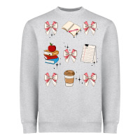 Heather Grey teacher Heavyweight Sweatshirt - JahusDesignShop