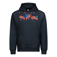 Navy fourth of july american flag Urban Hoodie - RanaPortraitStore