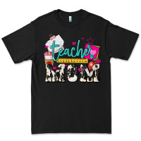 Black Teacher Mom Mother's Day Premium Tee - HowdyJamesFarm