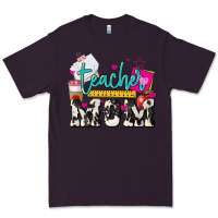 Plum Teacher Mom Mother's Day Premium Tee - HowdyJamesFarm