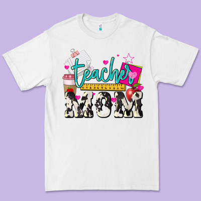 Teacher Mom Mother's Day Premium Tee Designed By Howdyjamesfarm