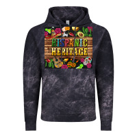Cloud Black hispanic heritage tumbler Vintage Hoodie - BundleAndBundleShop