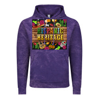 Cloud Purple hispanic heritage tumbler Vintage Hoodie - BundleAndBundleShop