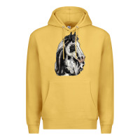 Antique Gold paint horse Premium Hoodie - LillyAllenDesigns