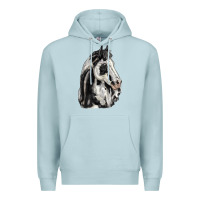 Blue Mist paint horse Premium Hoodie - LillyAllenDesigns