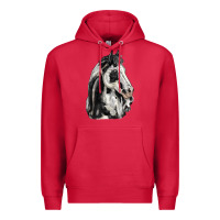 Cardinal paint horse Premium Hoodie - LillyAllenDesigns