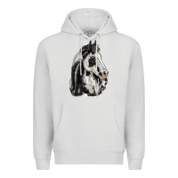Dove Grey paint horse Premium Hoodie - LillyAllenDesigns