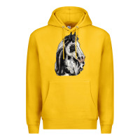Lemon paint horse Premium Hoodie - LillyAllenDesigns