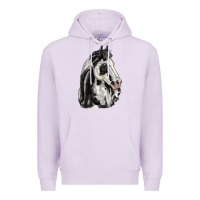 Lilac paint horse Premium Hoodie - LillyAllenDesigns