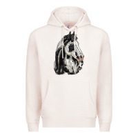 Pale Pink paint horse Premium Hoodie - LillyAllenDesigns