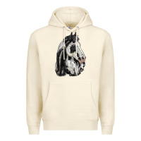 Sandshell paint horse Premium Hoodie - LillyAllenDesigns