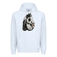 White paint horse Premium Hoodie - LillyAllenDesigns