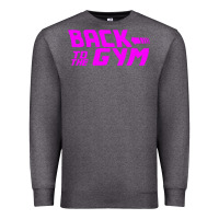 Charcoal Heather back to  funny trend newthe gym Premium Sweatshirt - maiPhamDesign