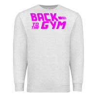 Oatmeal Heather back to  funny trend newthe gym Premium Sweatshirt - maiPhamDesign