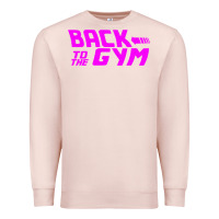 Pale Pink back to  funny trend newthe gym Premium Sweatshirt - maiPhamDesign