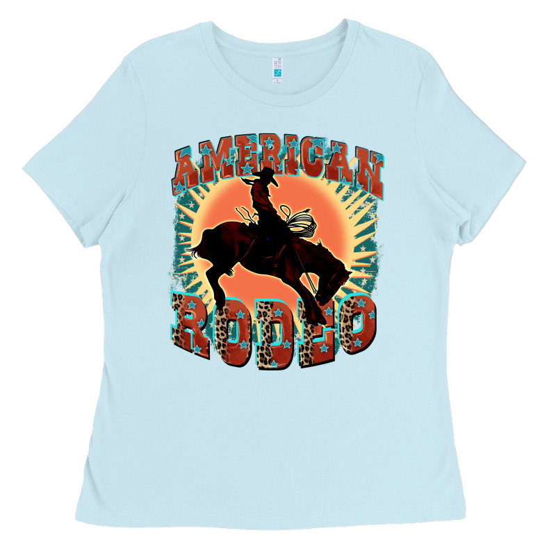 American Rodeo Ladies Tee by FaDigitalArtStudio | Teevron