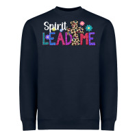 Navy spirit lead me Heavyweight Sweatshirt - JahusDesignShop