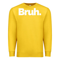 Lemon That Says Bruh Premium Sweatshirt - maiPhamDesign