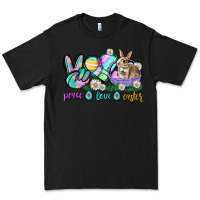 Black Peace love Easter Day Premium Tee - CowGirlArtShop