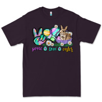 Plum Peace love Easter Day Premium Tee - CowGirlArtShop