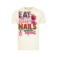 Vintage Arctic eat sleep nails repeat bbs Vintage Tee - BundleAndBundleShop