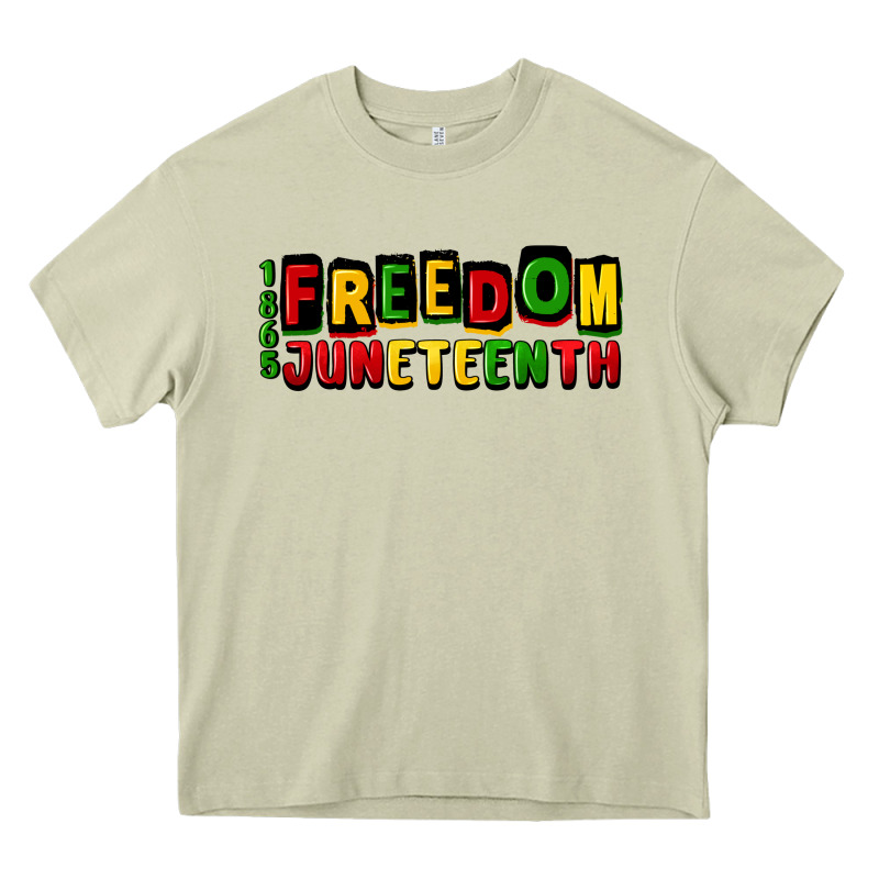 Freedom Juneteenth Heavy Core Tee by CowGirlArtShop | Teevron