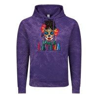 Cloud Purple proud latina Vintage Hoodie - BundleAndBundleShop