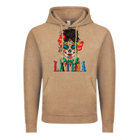 Vintage Coffee proud latina Vintage Hoodie - BundleAndBundleShop