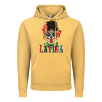 Vintage Mustard proud latina Vintage Hoodie - BundleAndBundleShop