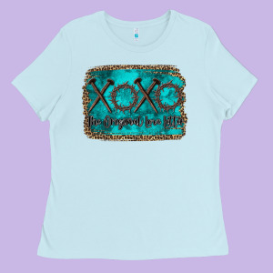 The Original Love Letter Easter Jesus Ladies Tee Designed By Oliviacreatesart