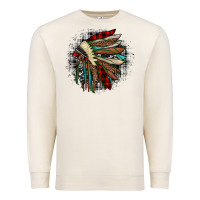 Sandshell indian headdress Premium Sweatshirt - JahusDesignShop